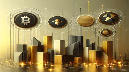 Imagem ilustrativa simbolizando os investimentos em DeFi