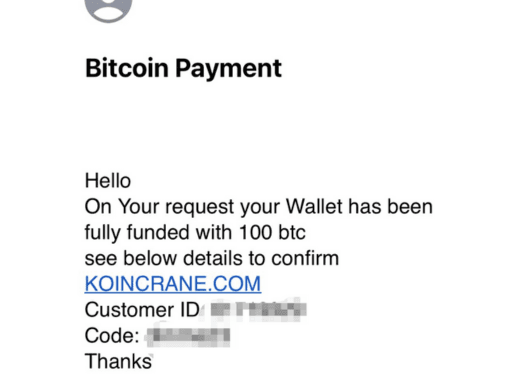 Estafa con BTC