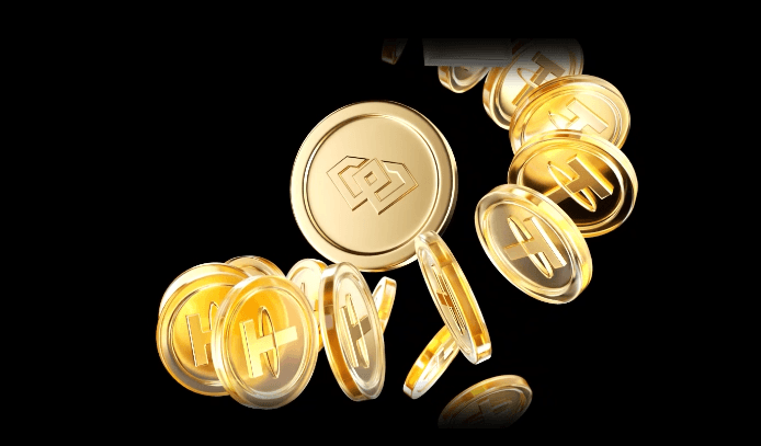 Imagem do site oficial da WEEX com tokens em referência ao produto Renda Automática