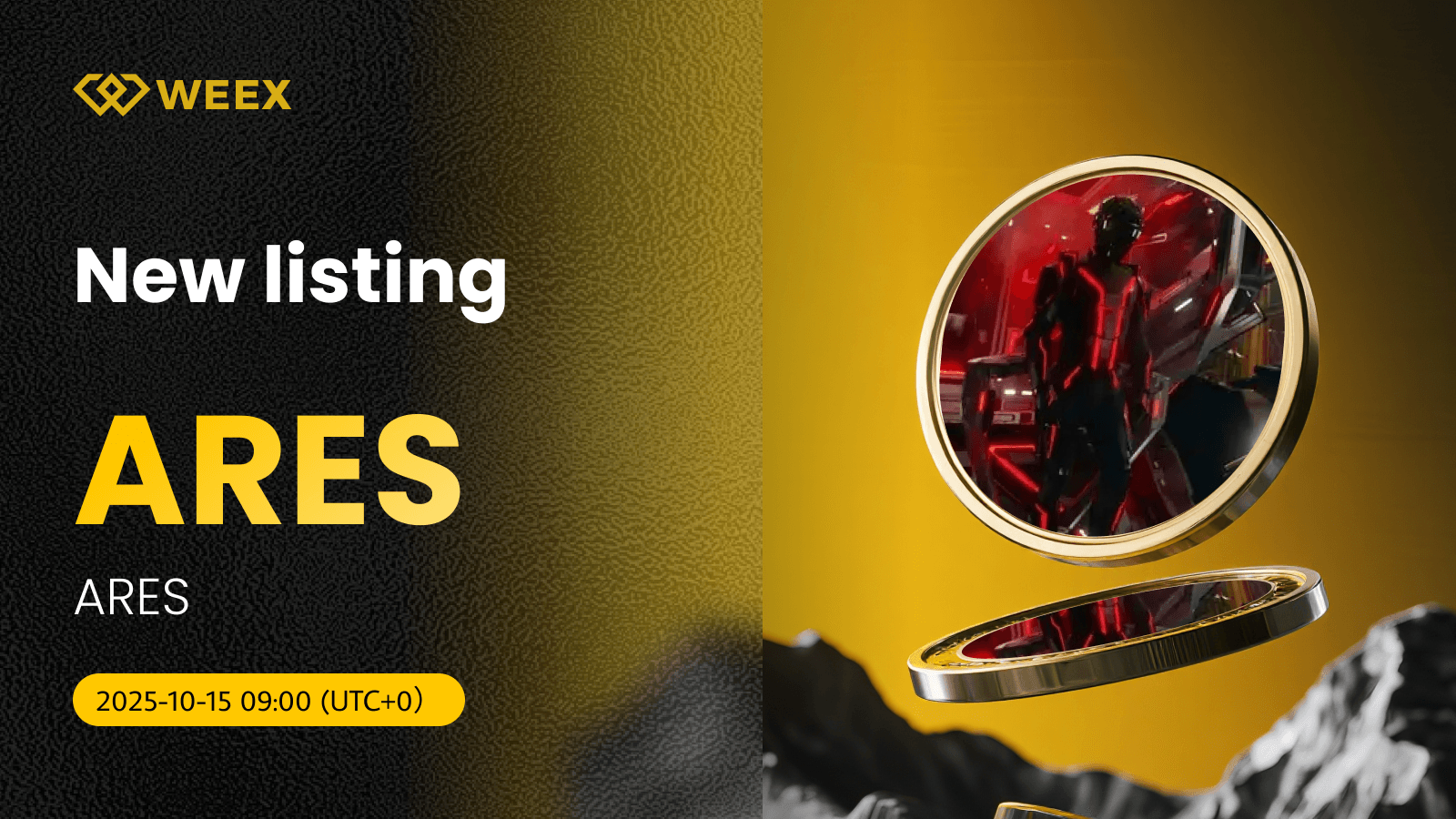 ARES USDT Şimdi Canlı: WEEX, ARES Coin'i Spot Ticaret için Listeledi
