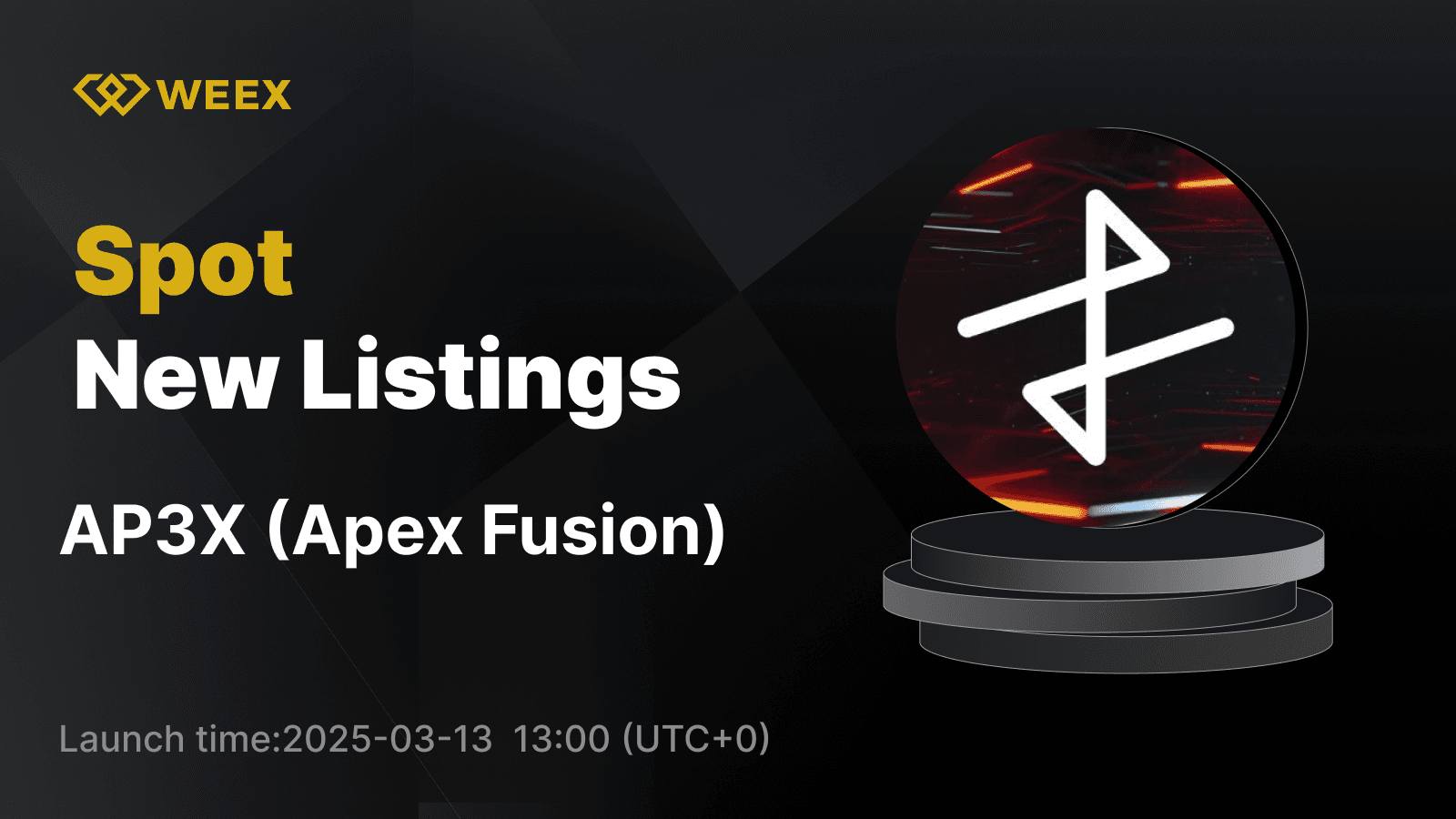 Apex Fusion (AP3X) New Listed on WEEX