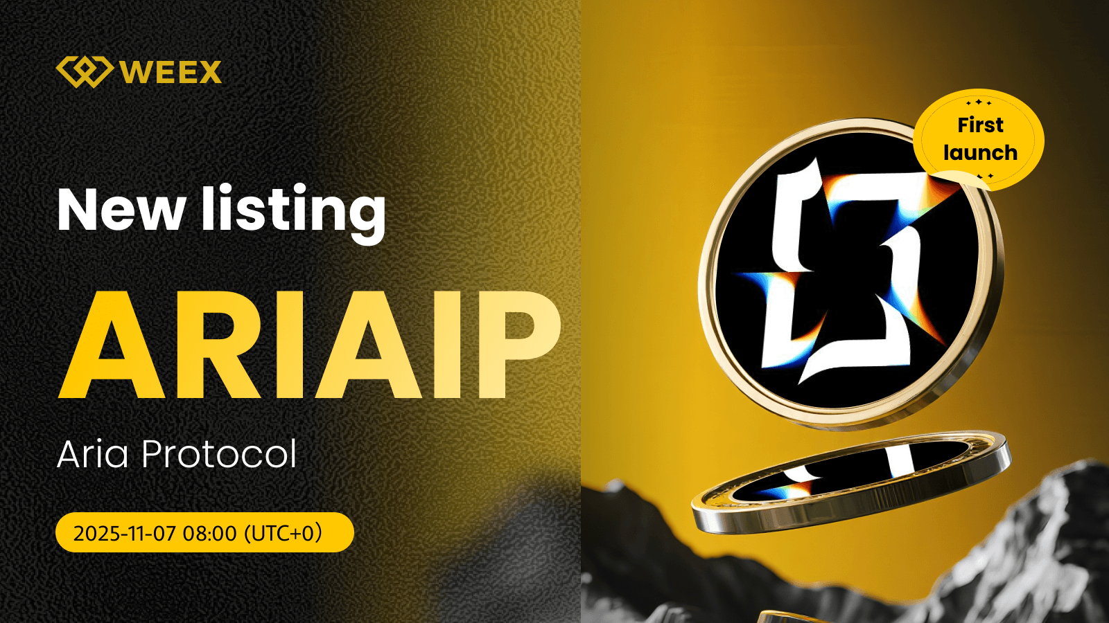Aria Protocol (ARIAIP) Coin now available on WEEX Spot