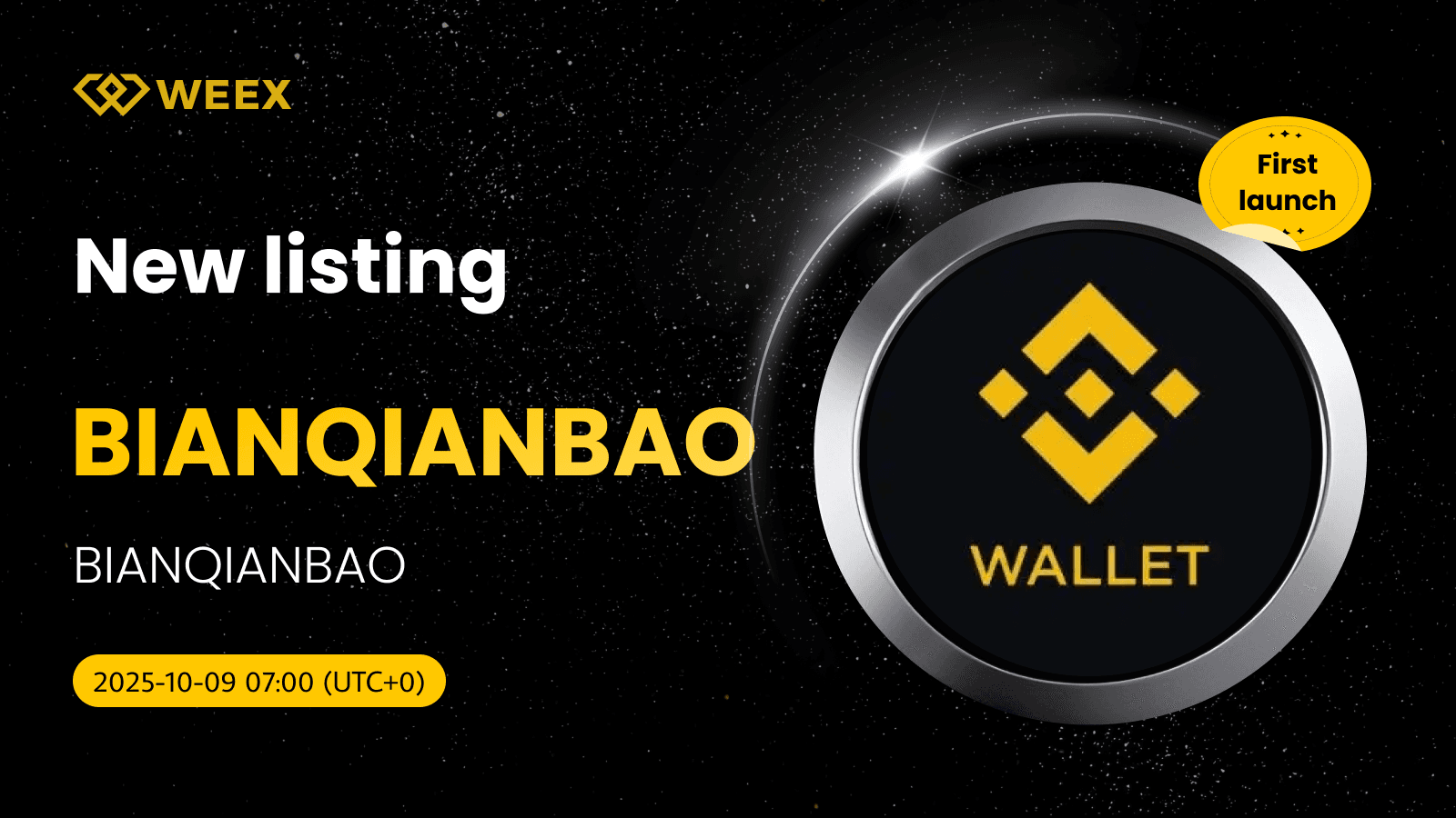 BIANQIANBAO USDT İşlem Çifti Artık WEEX Spot Borsasında Canlı