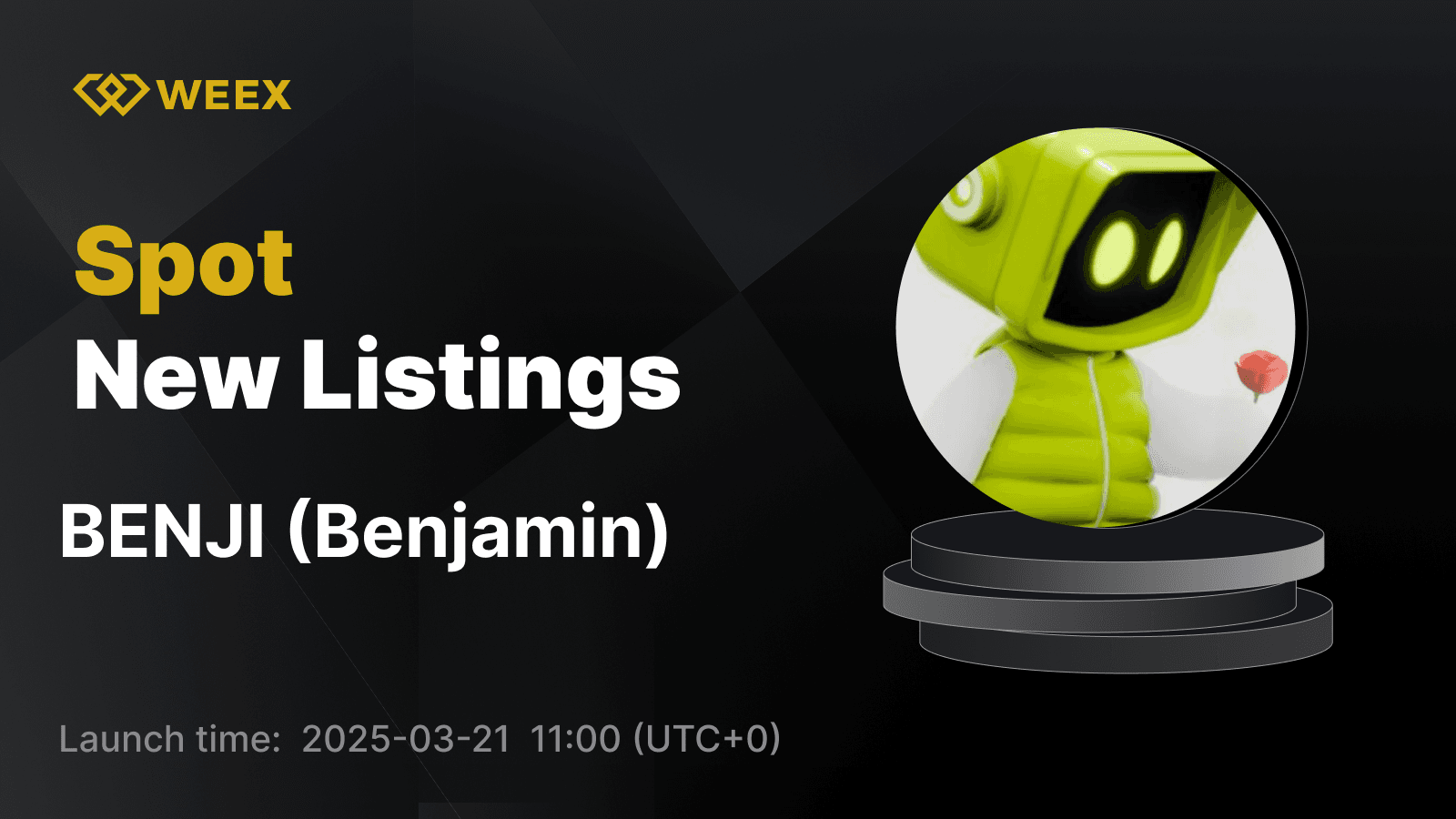 Benjamin (BENJI) Gets Listed on WEEX