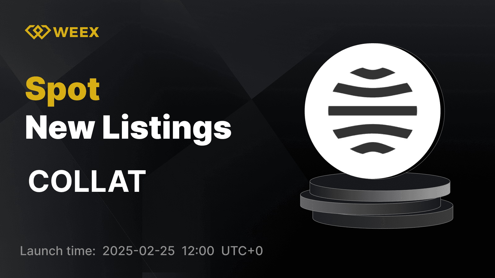 COLLAT Will be Listed on WEEX Spot