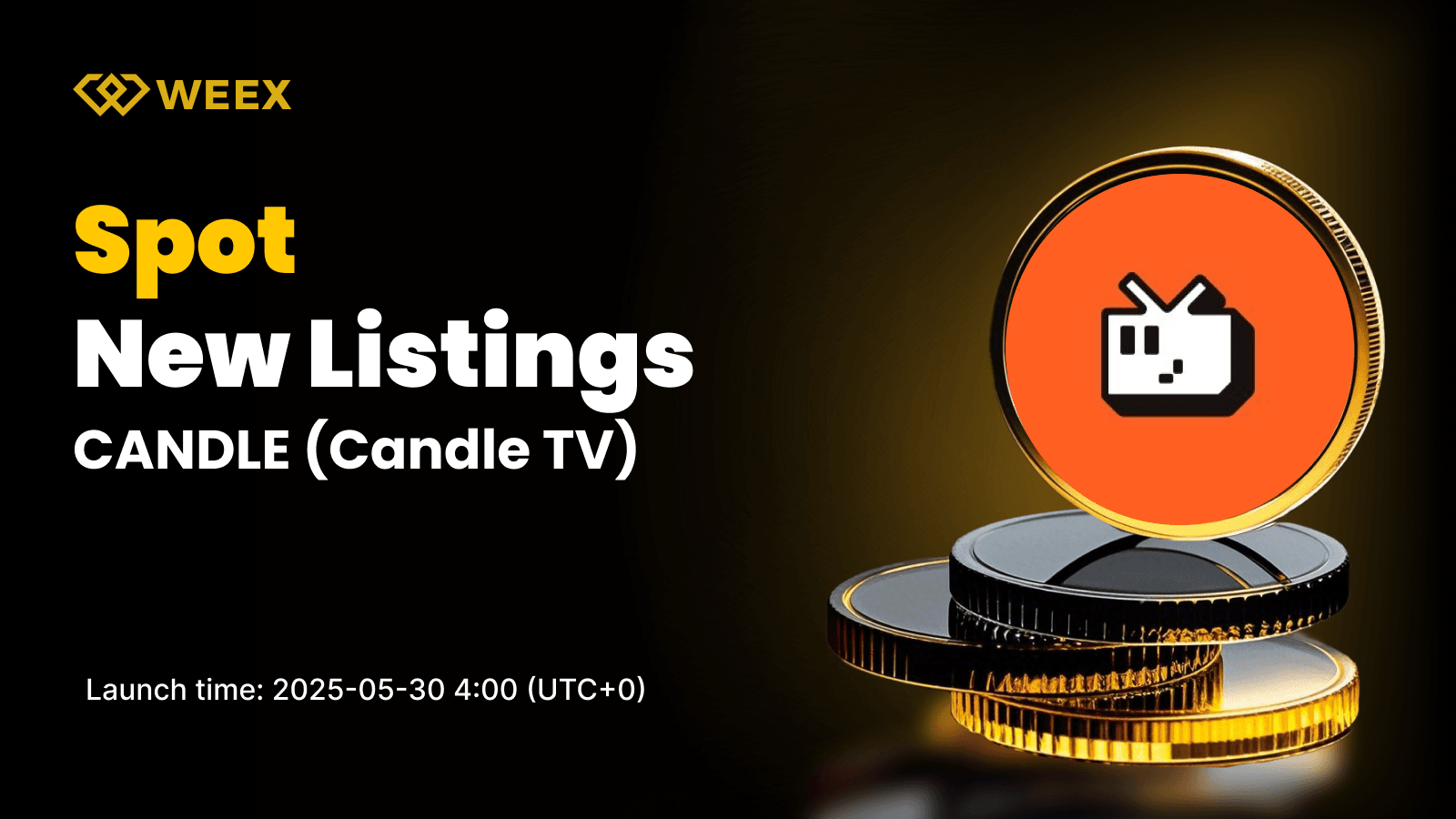 Candle TV (CANDLE) Lists on WEEX Spot