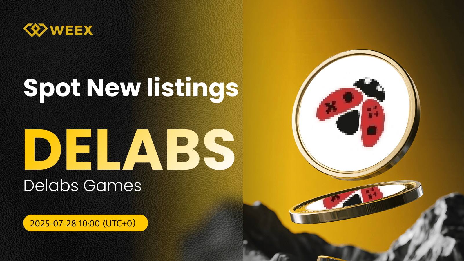 New Listing: DELABS USDT Spot Trading Pair Available on WEEX Exchange
