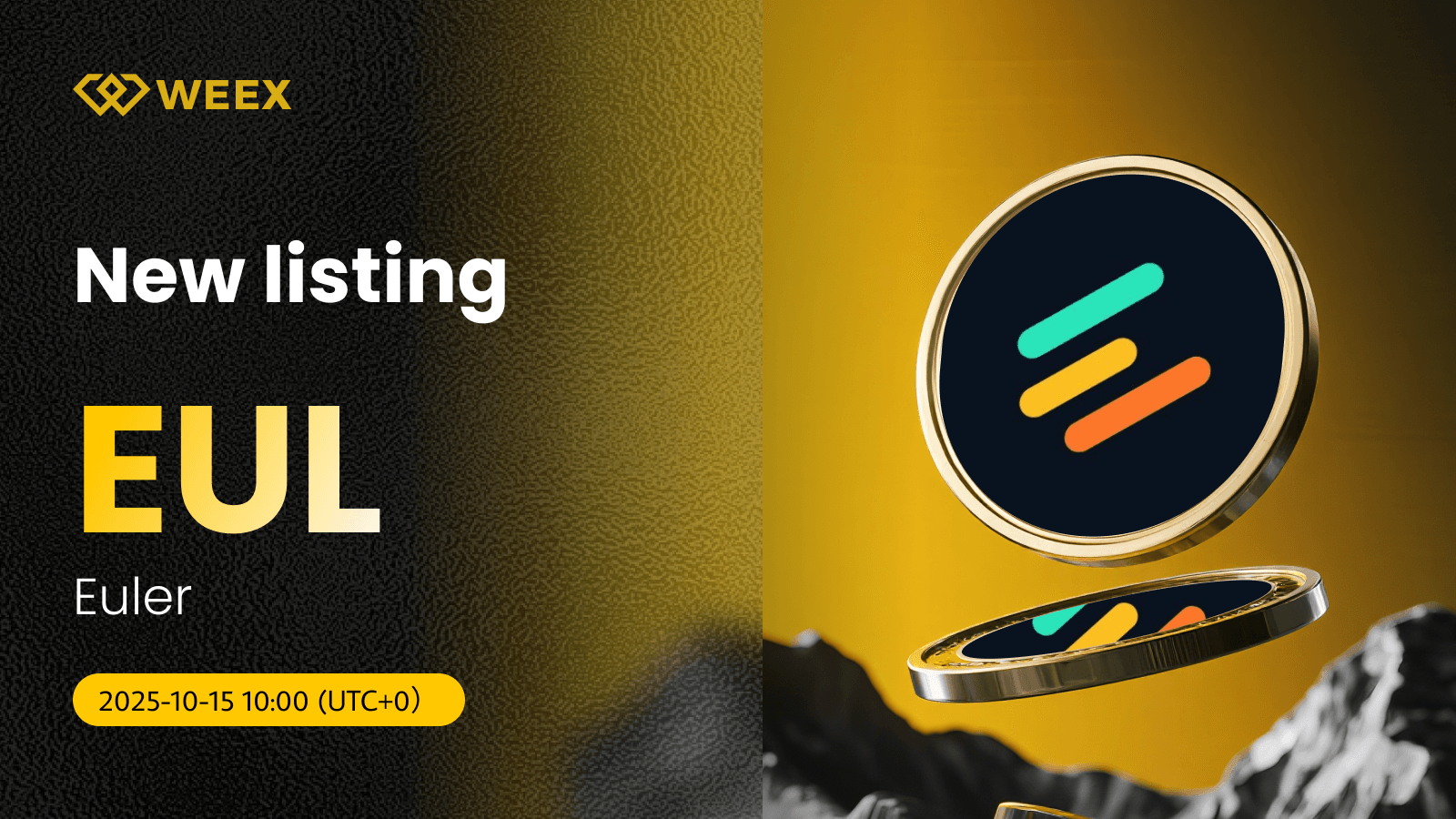 EUL USDT Şimdi Canlı: WEEX, Euler (EUL) Coin Spot'u Listeledi