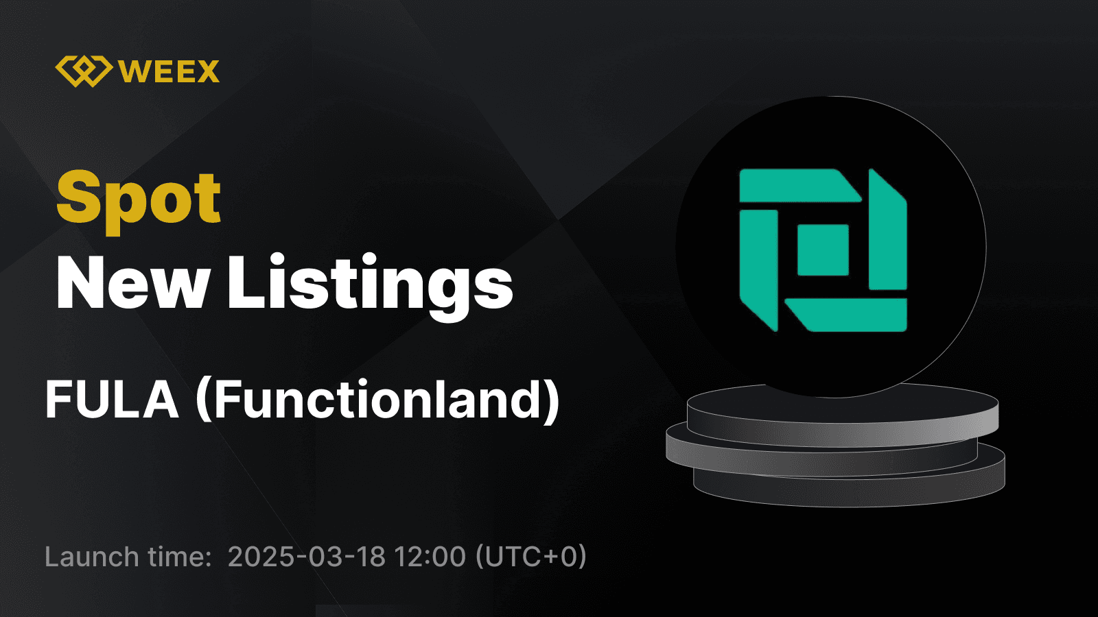 Functionland (FULA) Listed on WEEX Spot – Trade FULA USDT Now!