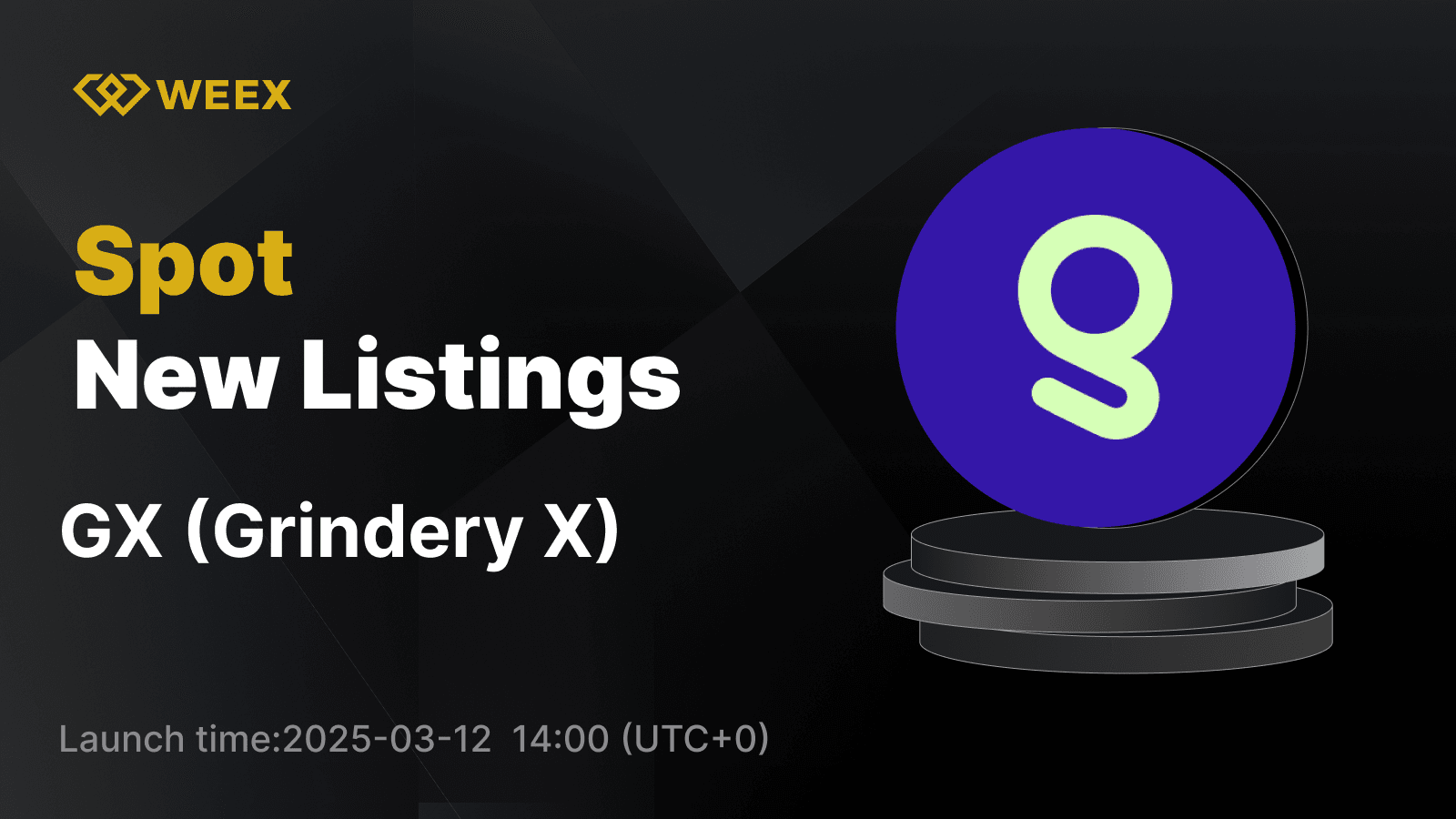 Grindery X (GX) Now Listed on WEEX