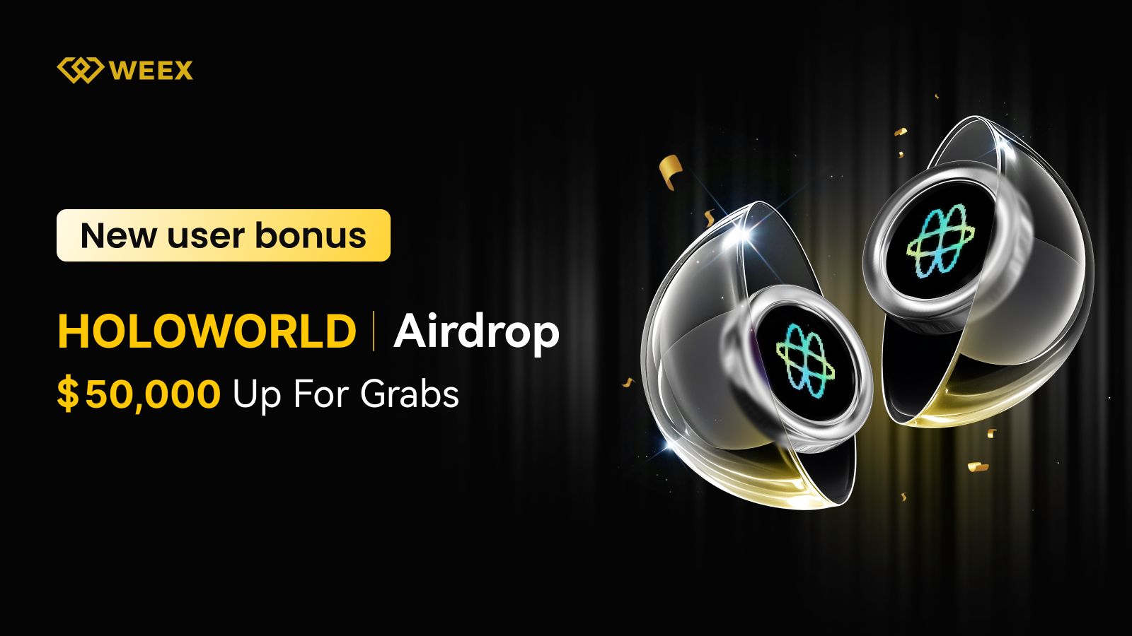 HOLOWORLD New User Airdrop on WEEX Exchange- Win Up to 115 USDT in This Ongoing Tokens Airdrop Event.jpeg