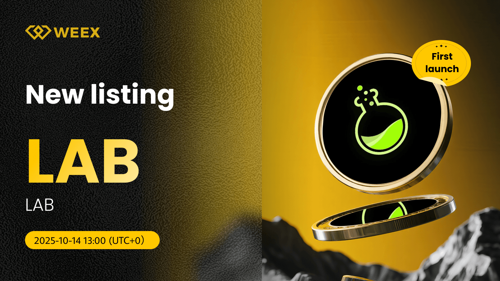 LAB USDT ahora está en vivo en WEEX: Trade LAB (LAB) Moneda