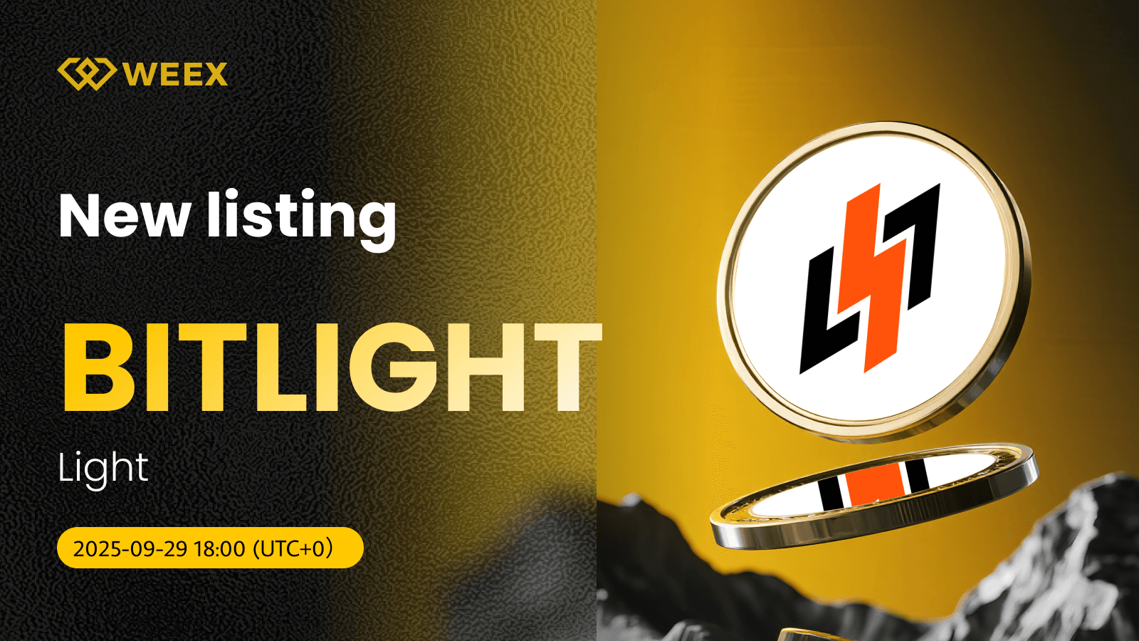 Light (BITLIGHT) Coin artık WEEX Borsasında mevcut