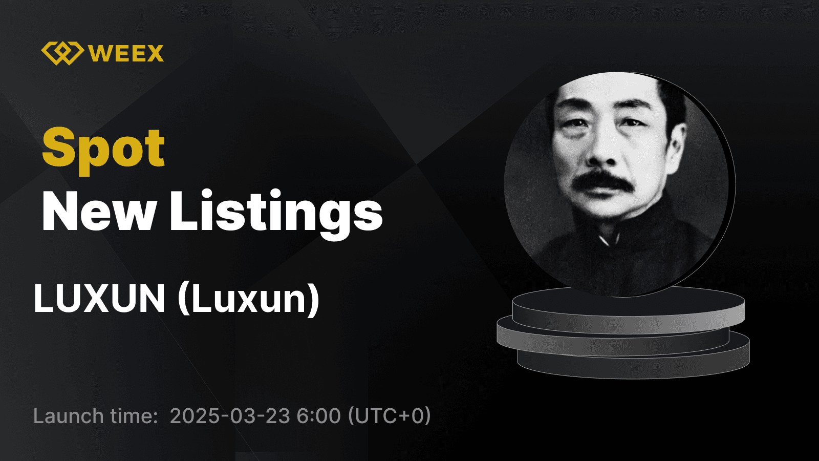 Luxun (LUXUN) Gets Listed on WEEX – Trade LUXUN USDT Now!
