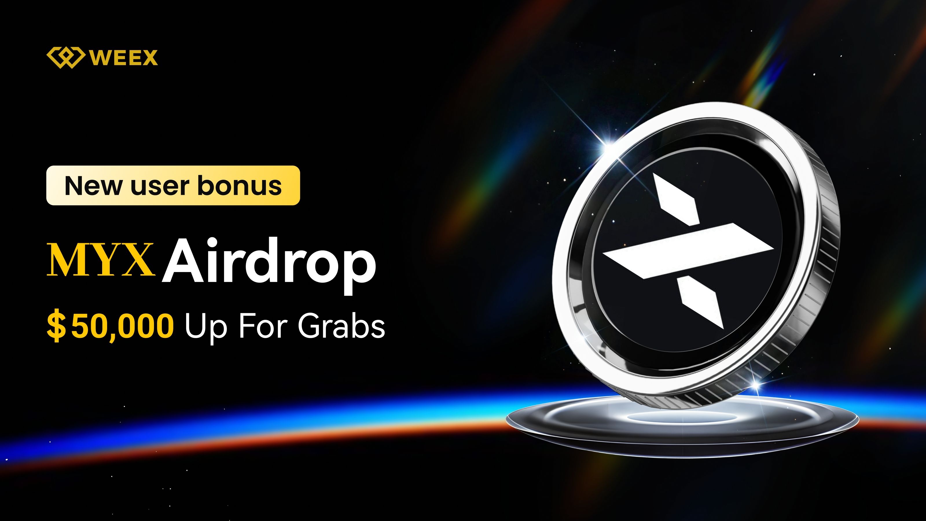 WEEX Exchange Ignites Crypto Excitement with $50,000 MYX Airdrop for New Users in September 2025