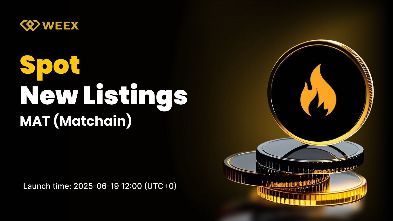 Matchain (MAT) Gets Listed on WEEX Spot