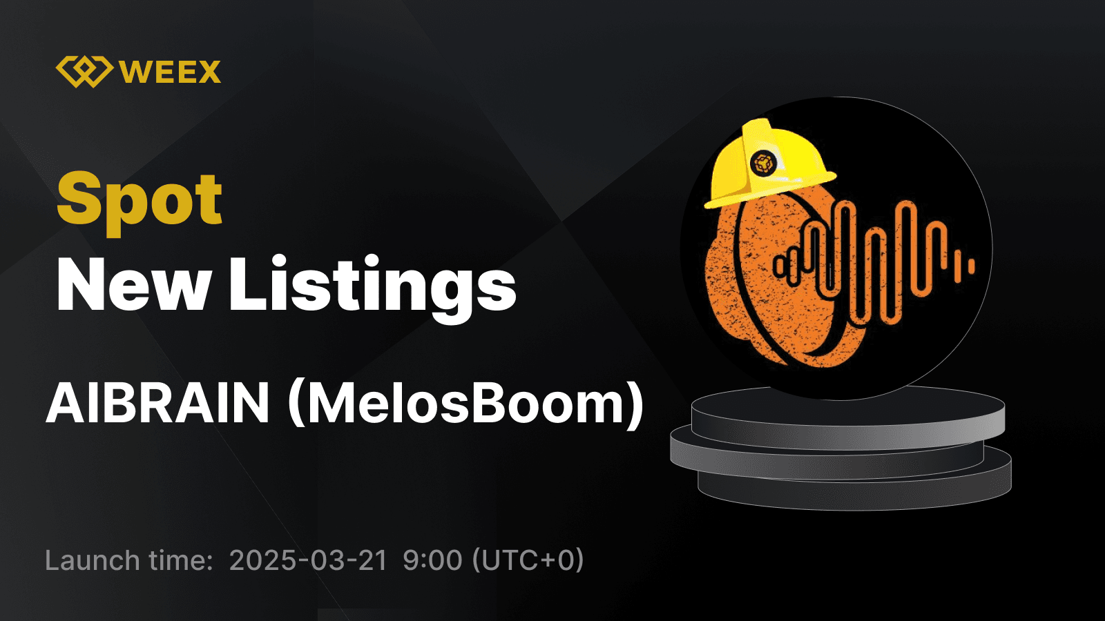 MelosBoom (AIBRAIN) Now Listed on WEEX – AIBRAIN USDT Trading Begins