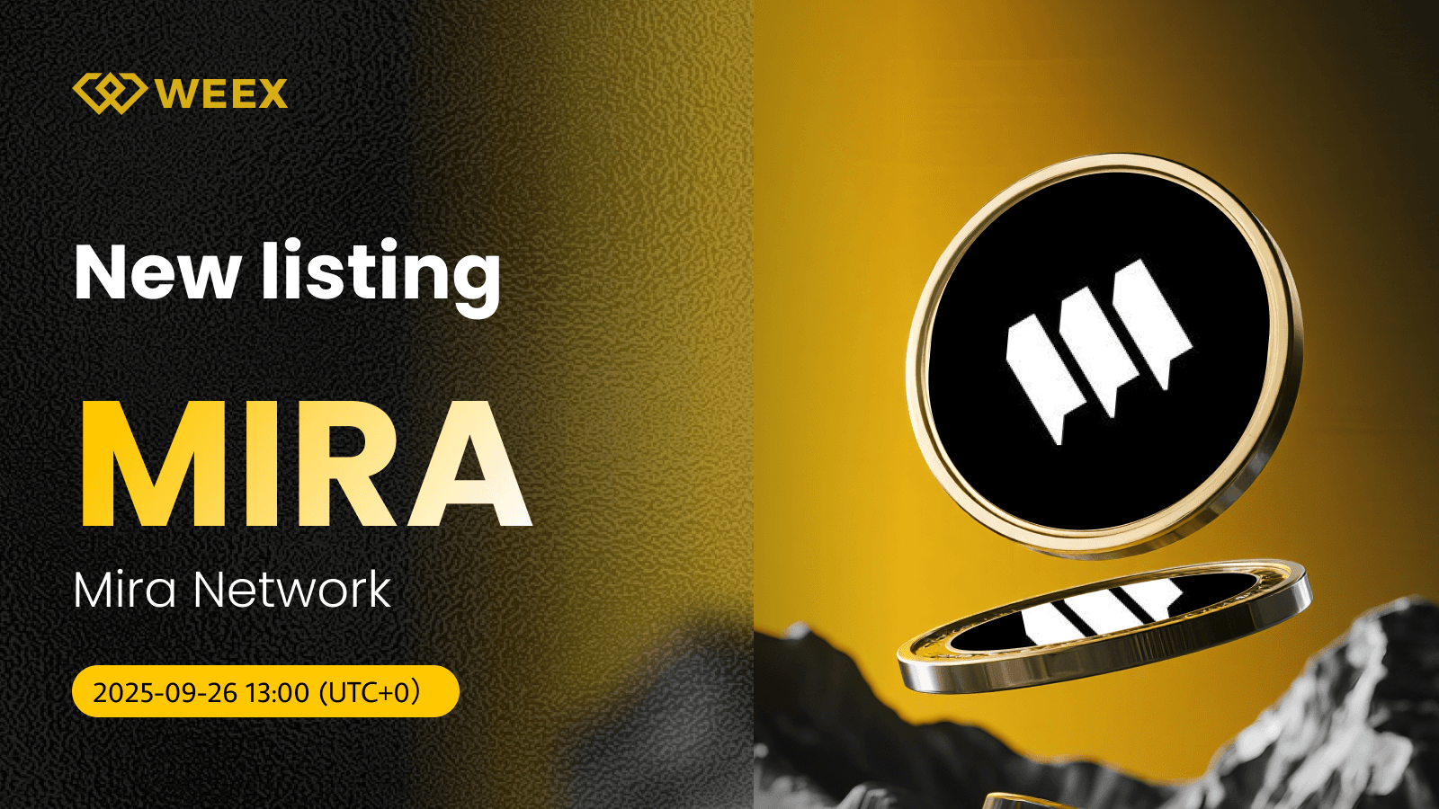 Mira Network (MIRA) artık WEEX'te