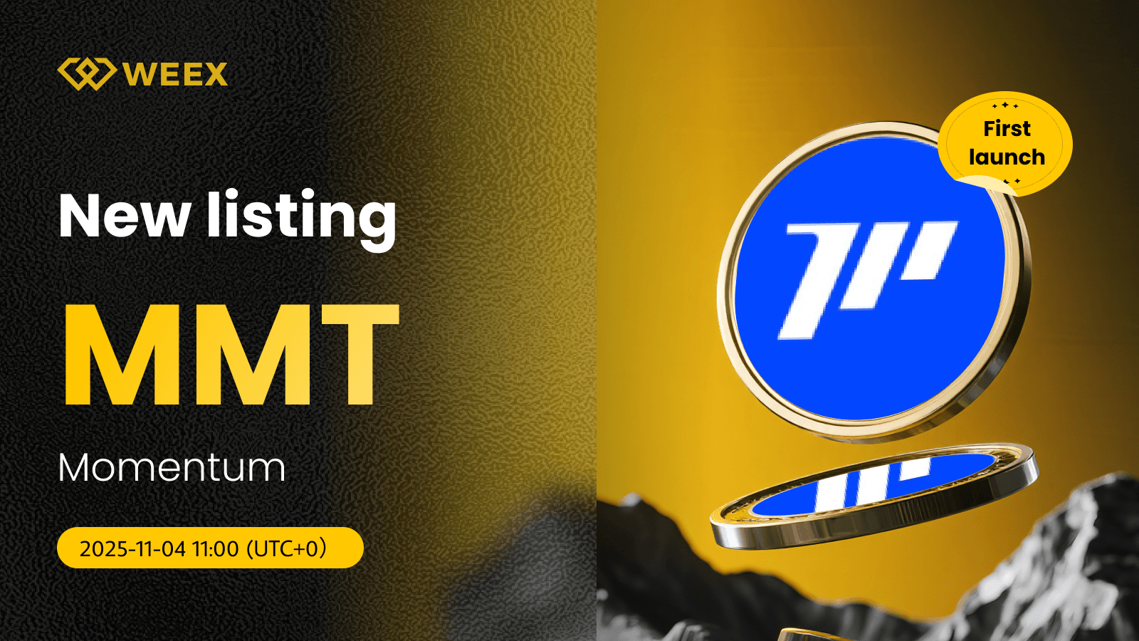 Momentum MMT Coin on WEEX Spot