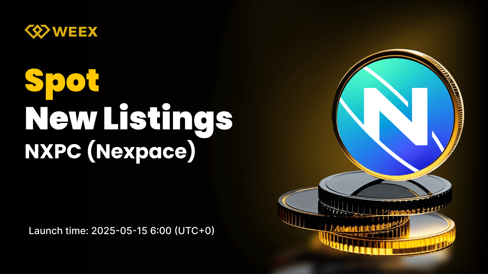 Nexpace (NXPC) to be Listed on WEEX Spot with NXPC USDT Trading Pair