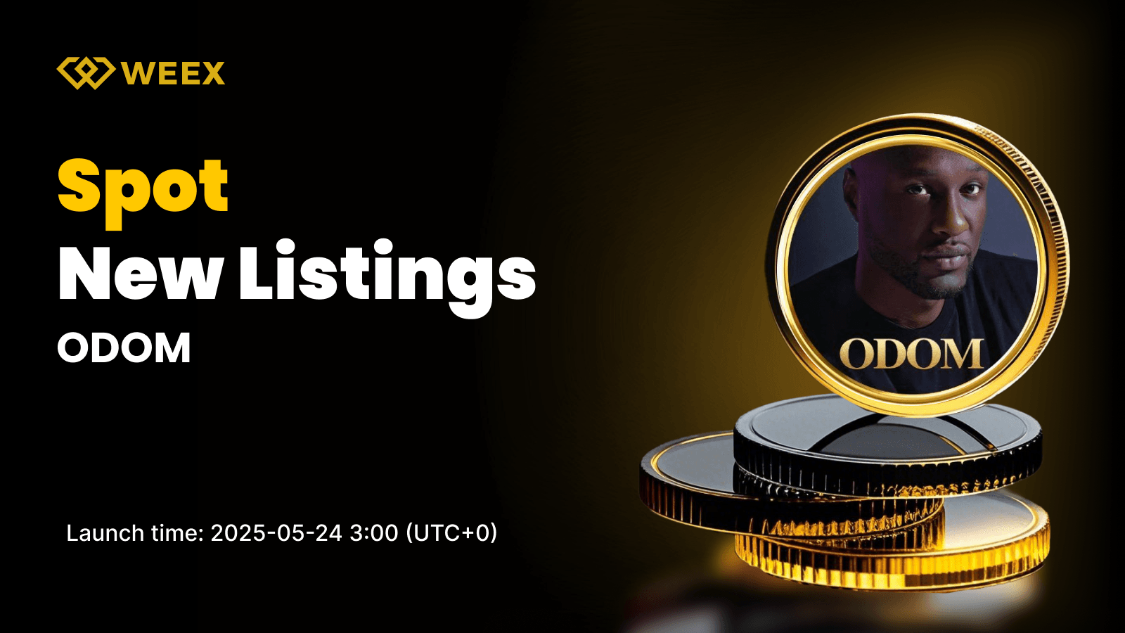 ODOM Now Live on WEEX — Spot Trading for ODOM USDT Pair Begins May 24