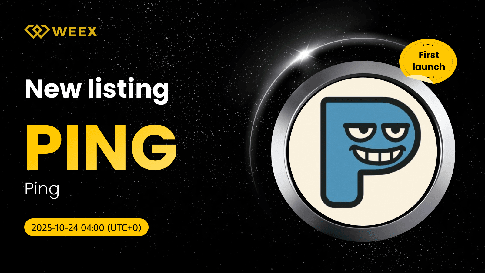 PING USDT Now Live on WEEX: Ping (PING) Coin Listing