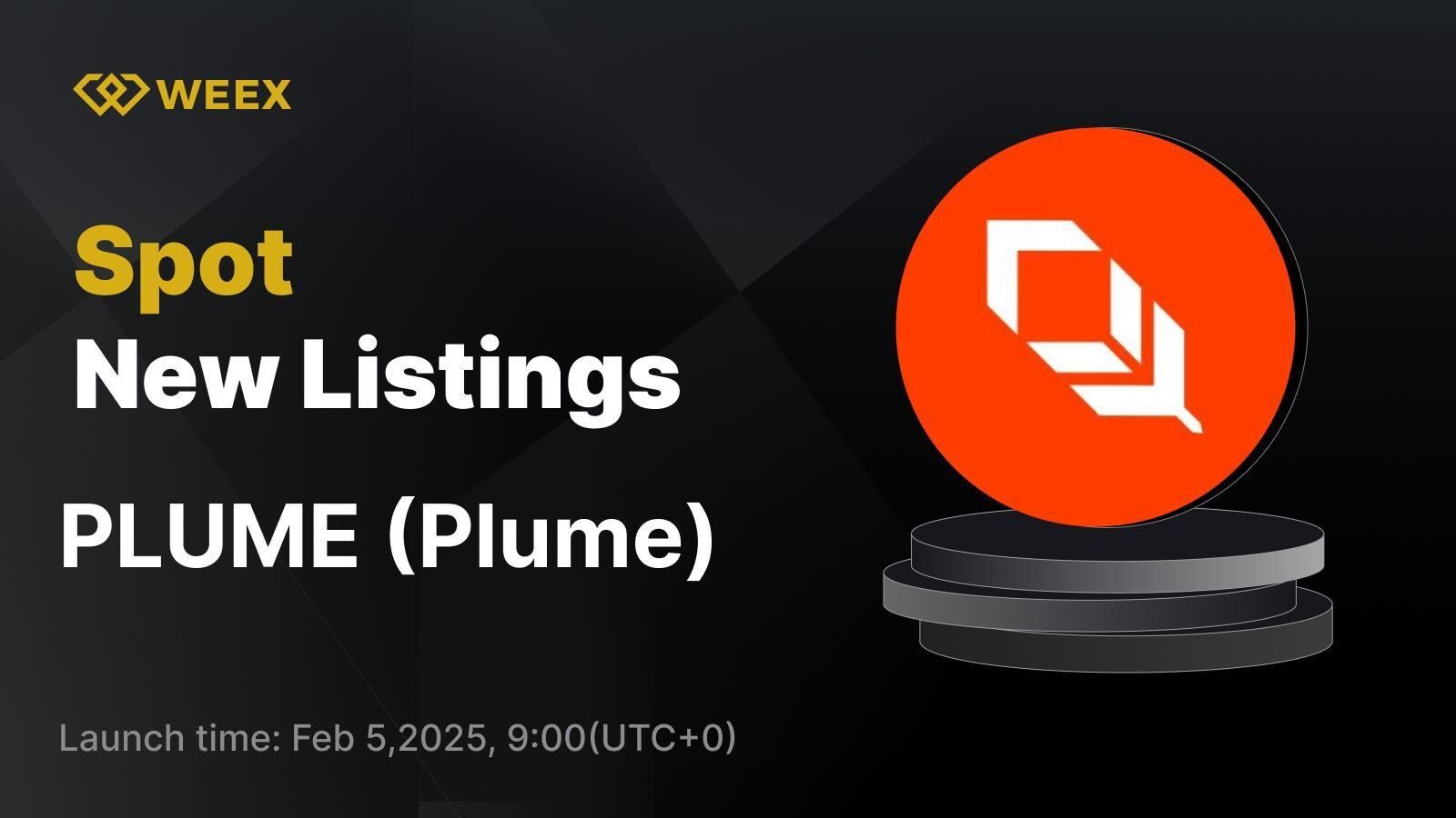 PLUME (Plume) Will be Listed on WEEX Spot