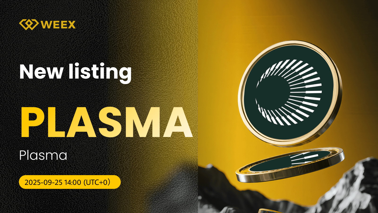 Plasma(PLASMA) Coin now available on WEEX