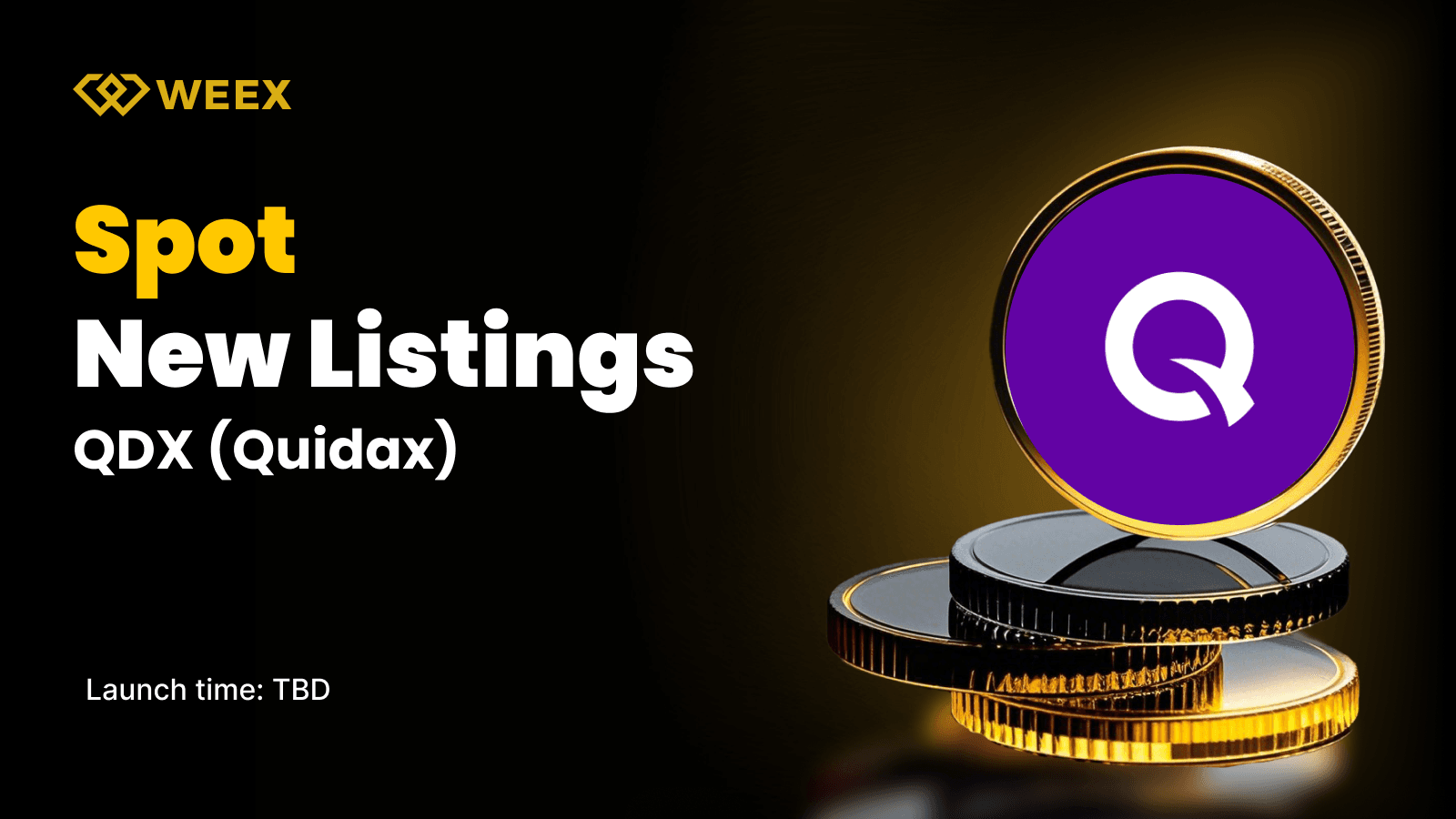 Quidax (QDX) to Be Listed on WEEX Spot