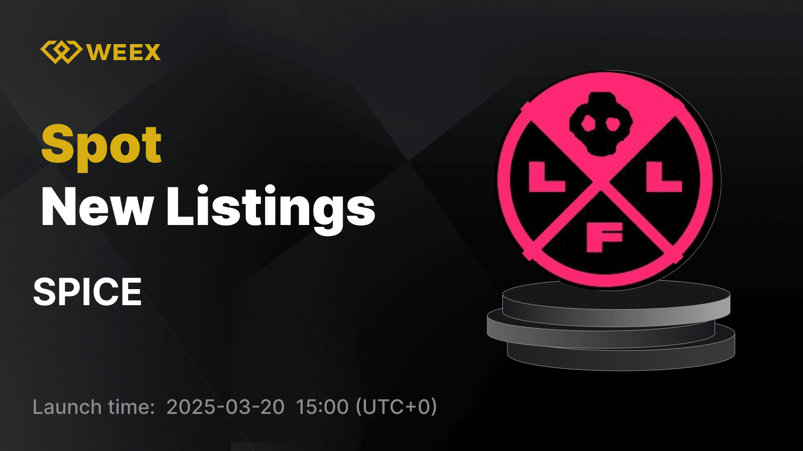 SPICE (SPICE) Now Listed on WEEX