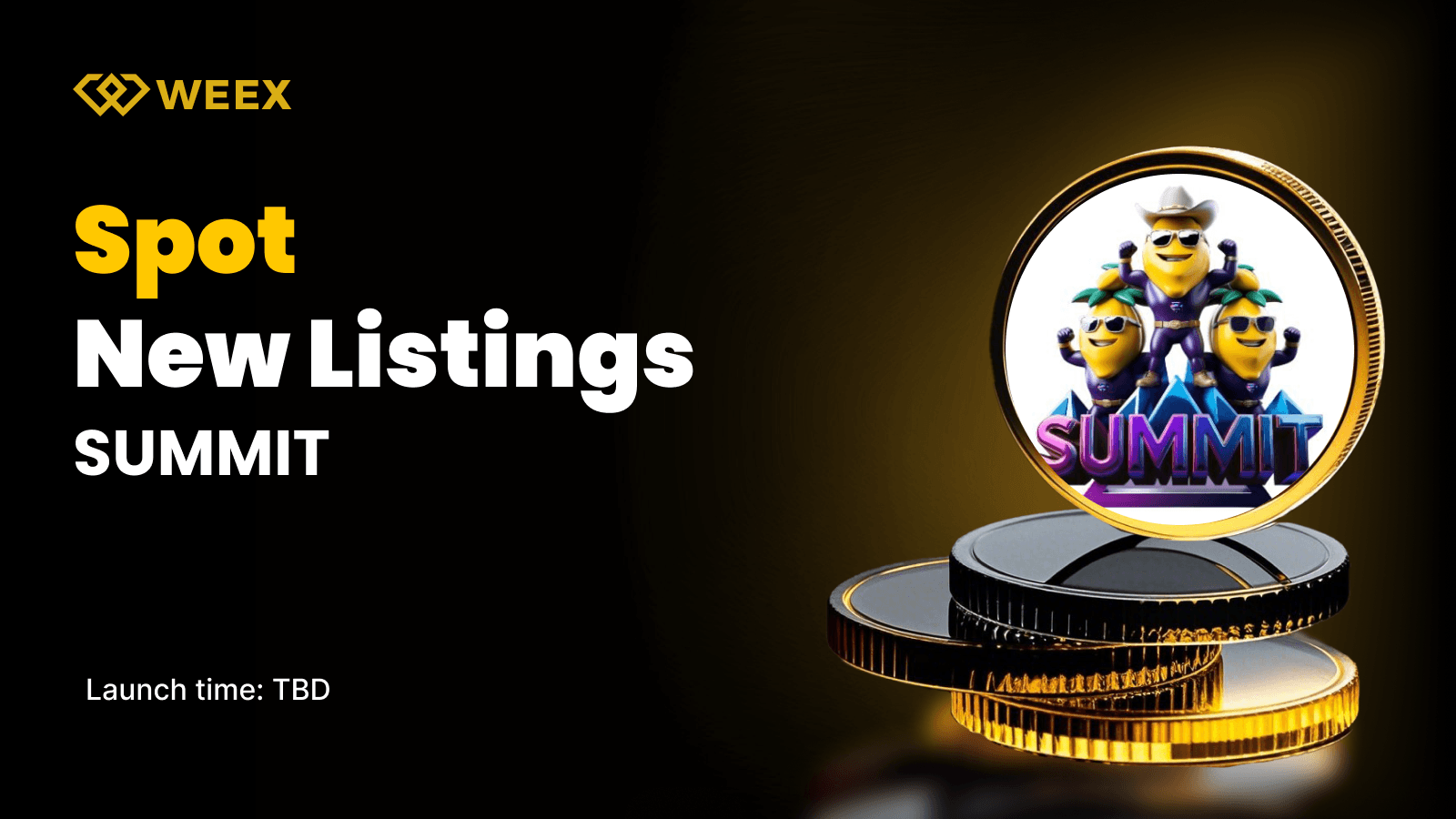 SUMMIT Will Be Listed on WEEX Spot