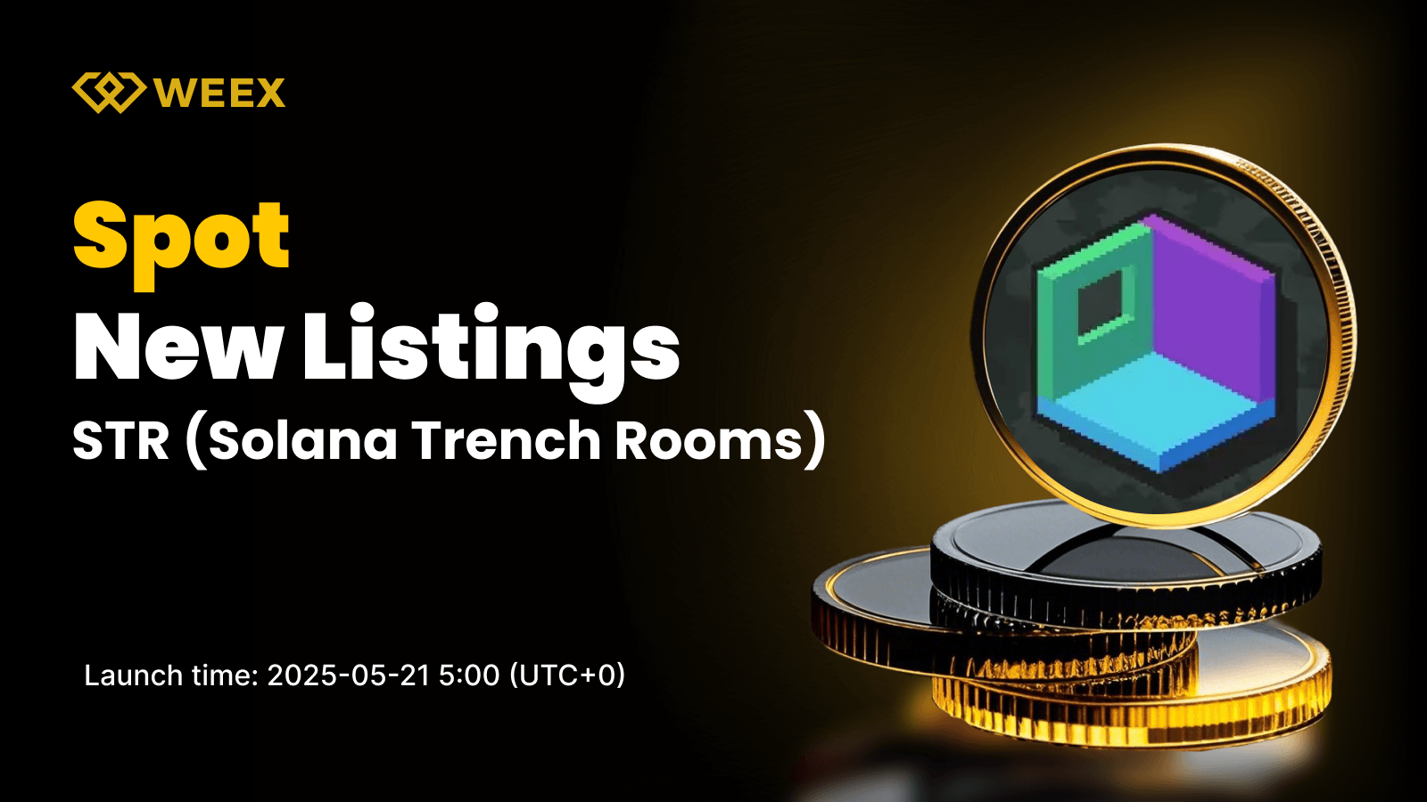 Solana Trench Rooms (STR) Set to List on WEEX Spot