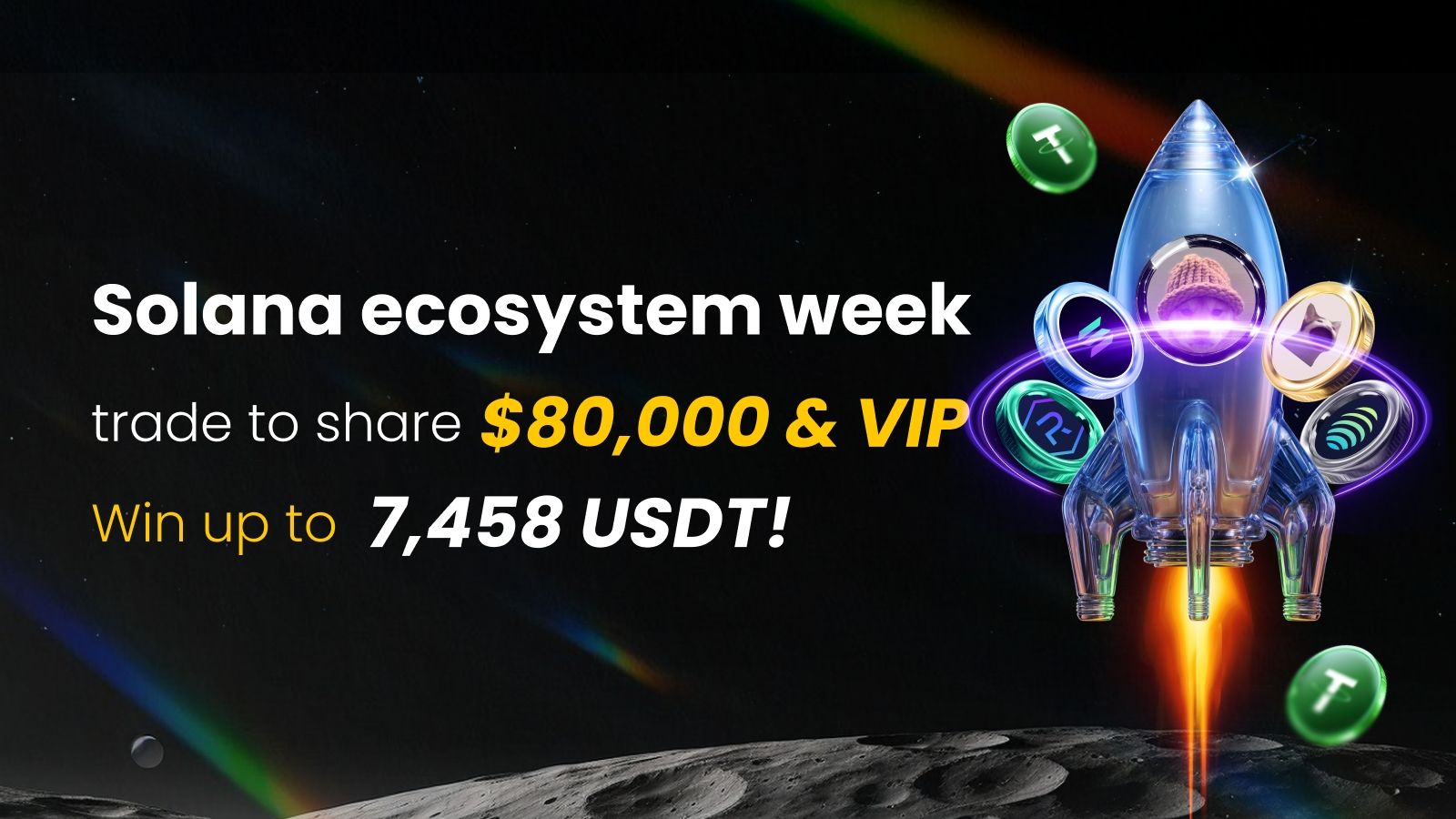 Dive into WEEX SOL Ecosystem Week: Your Chance to Win Up to 7,458 USDT in SOL Airdrop Rewards and Unlock WEEX VIP Perks
