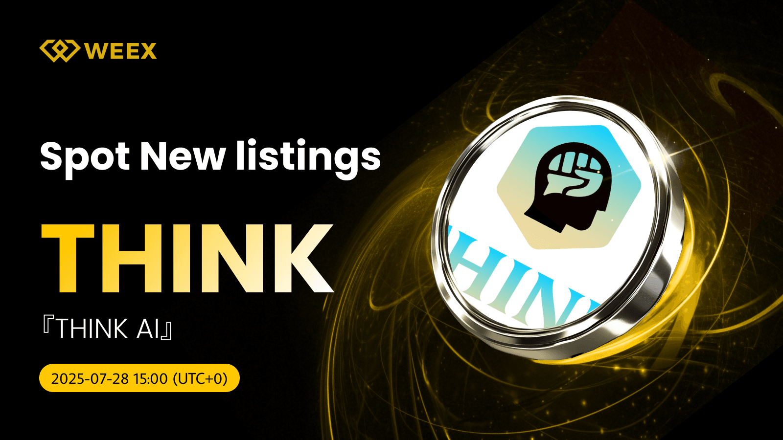 THINK AI (THINK) Goes Live on WEEX with THINK USDT Spot Pair