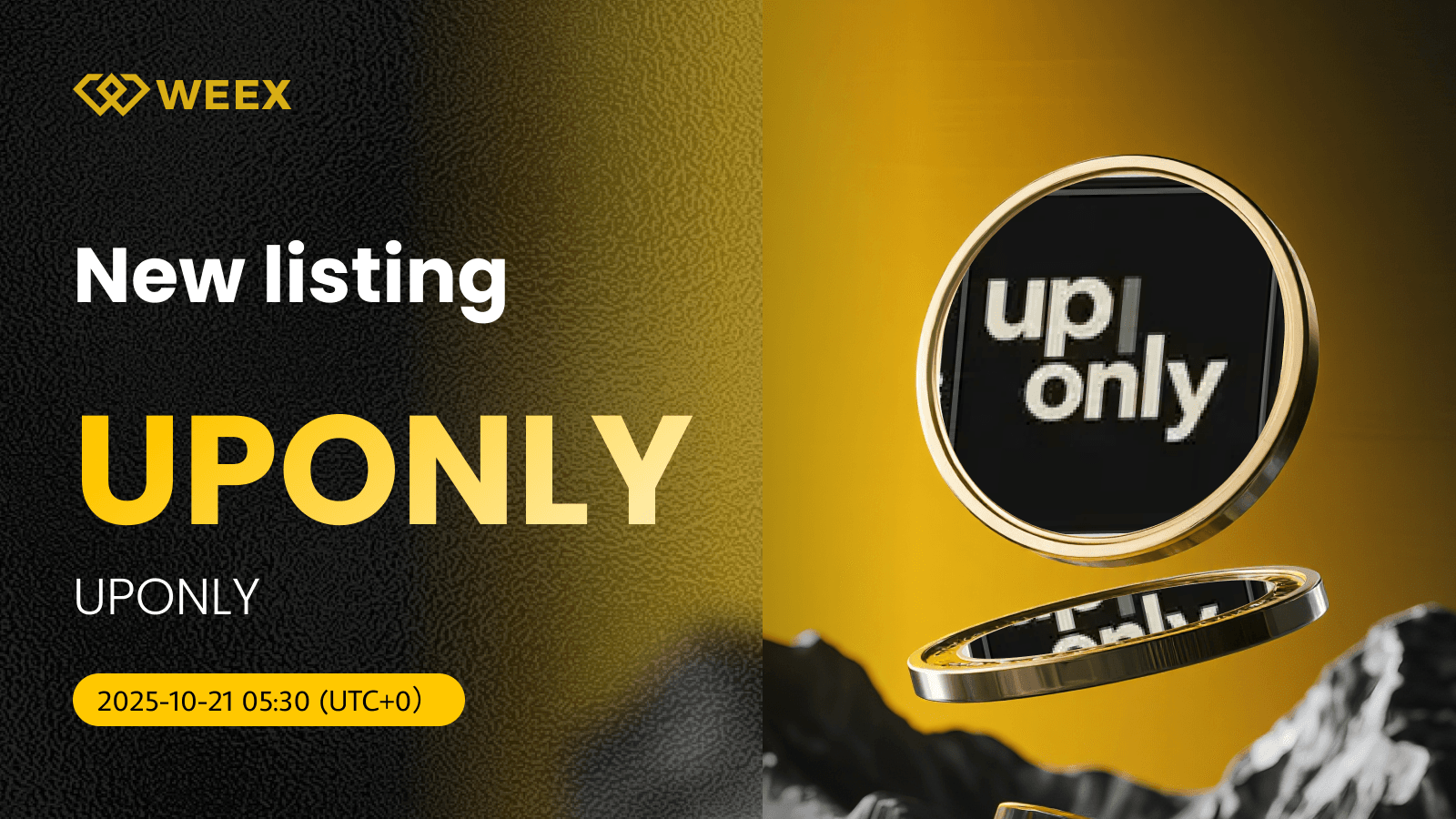 UPONLY USDT Now Live: WEEX Lists UPONLY Coin