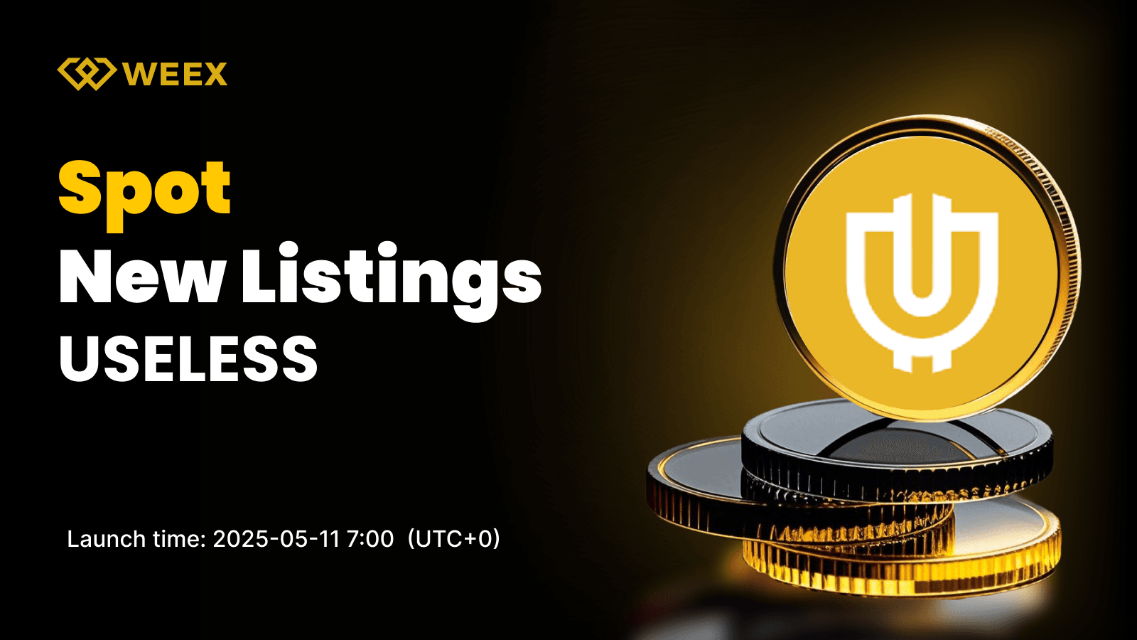 USELESS Crypto to Launch on WEEX Spot Market with USELESS USDT Pair