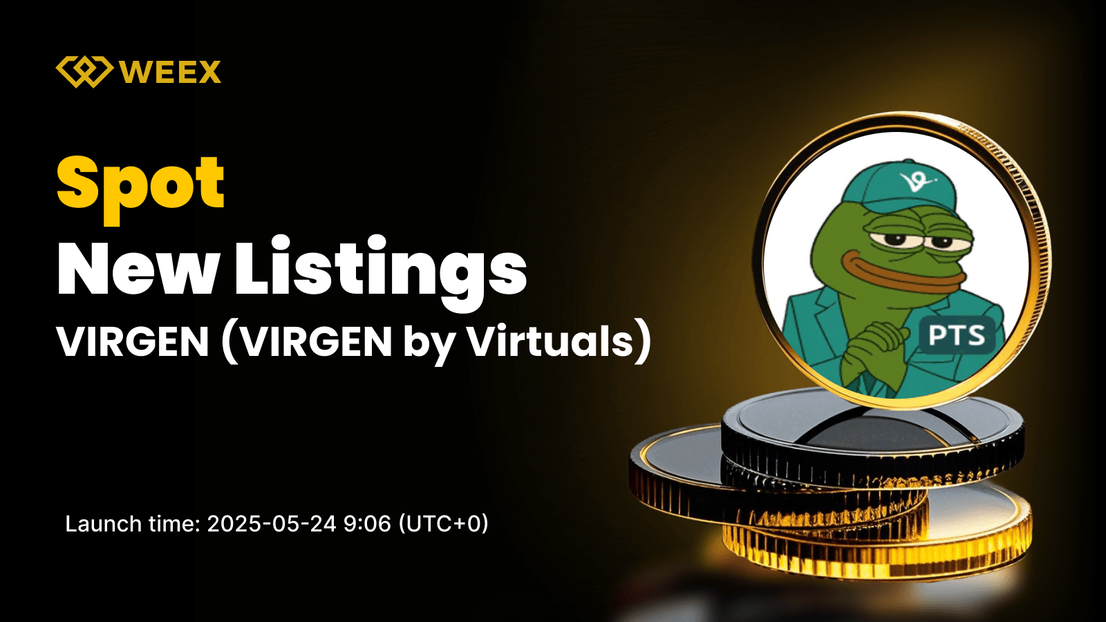 VIRGEN by Virtuals (VIRGEN) Set to Debut on WEEX Spot
