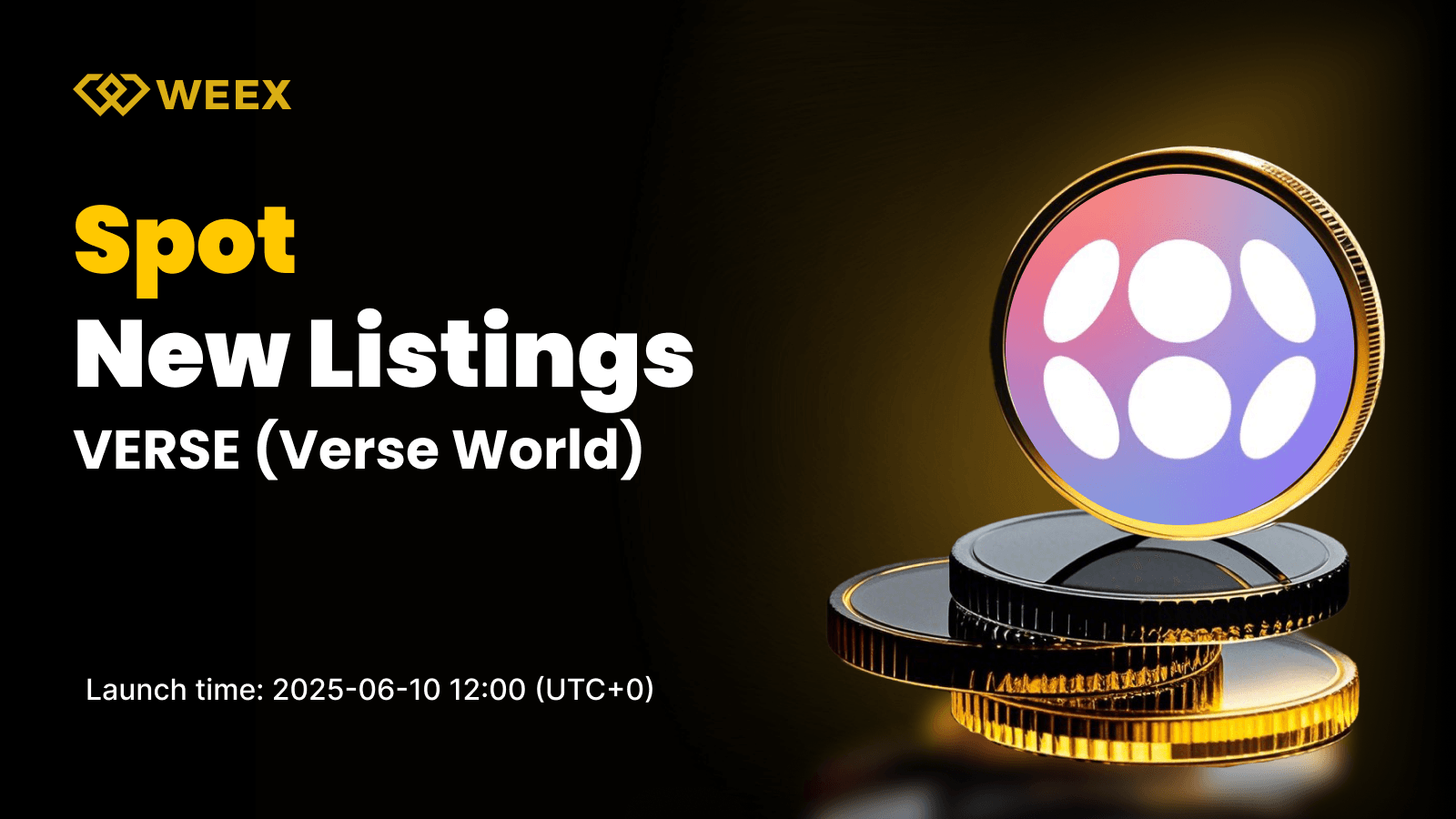 Verse World (VERSE) Now Trading on WEEX Spot