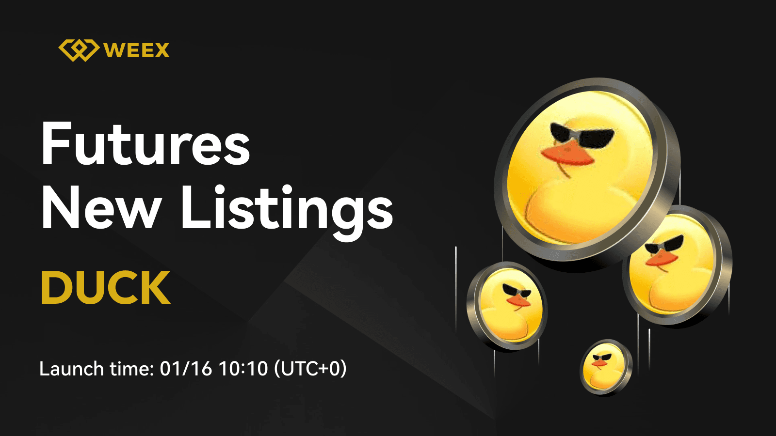 WEEX Futures Launches DUCK
