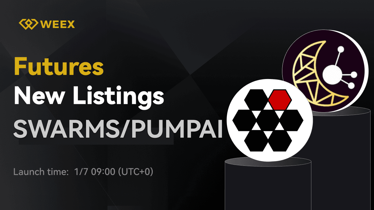 WEEX Launches Swarms (SWARMS) and OpensTrading for SWARMS USTD Futures Trading Pair