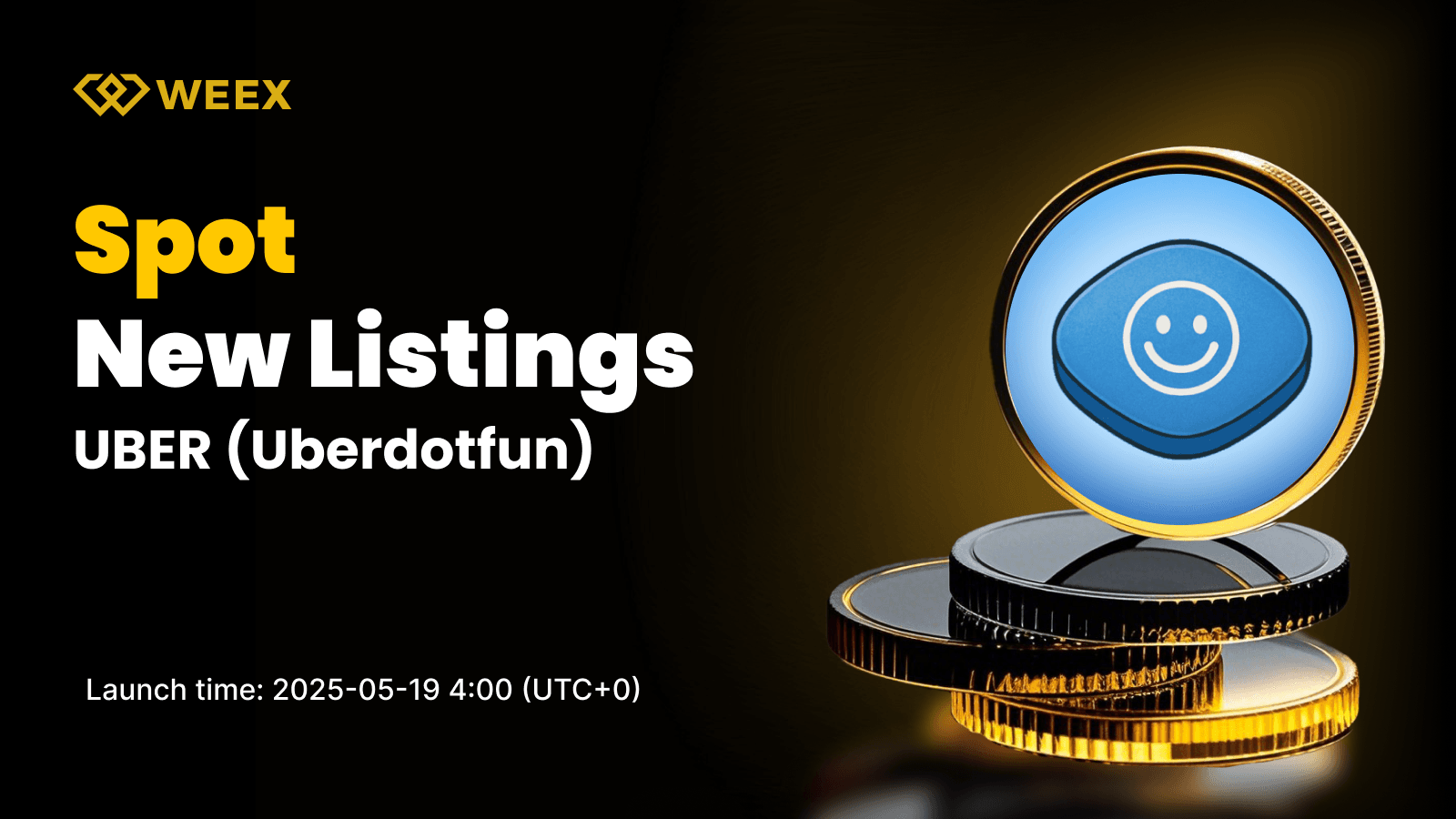 WEEX to Launch Uberdotfun (UBER) Spot Trading on May 19