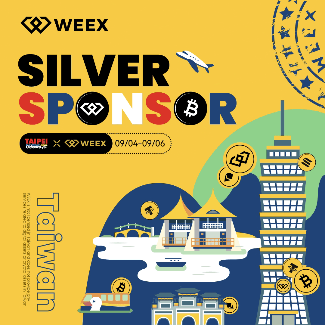 WEEX to Sponsor Taipei Blockchain Week 2025.png