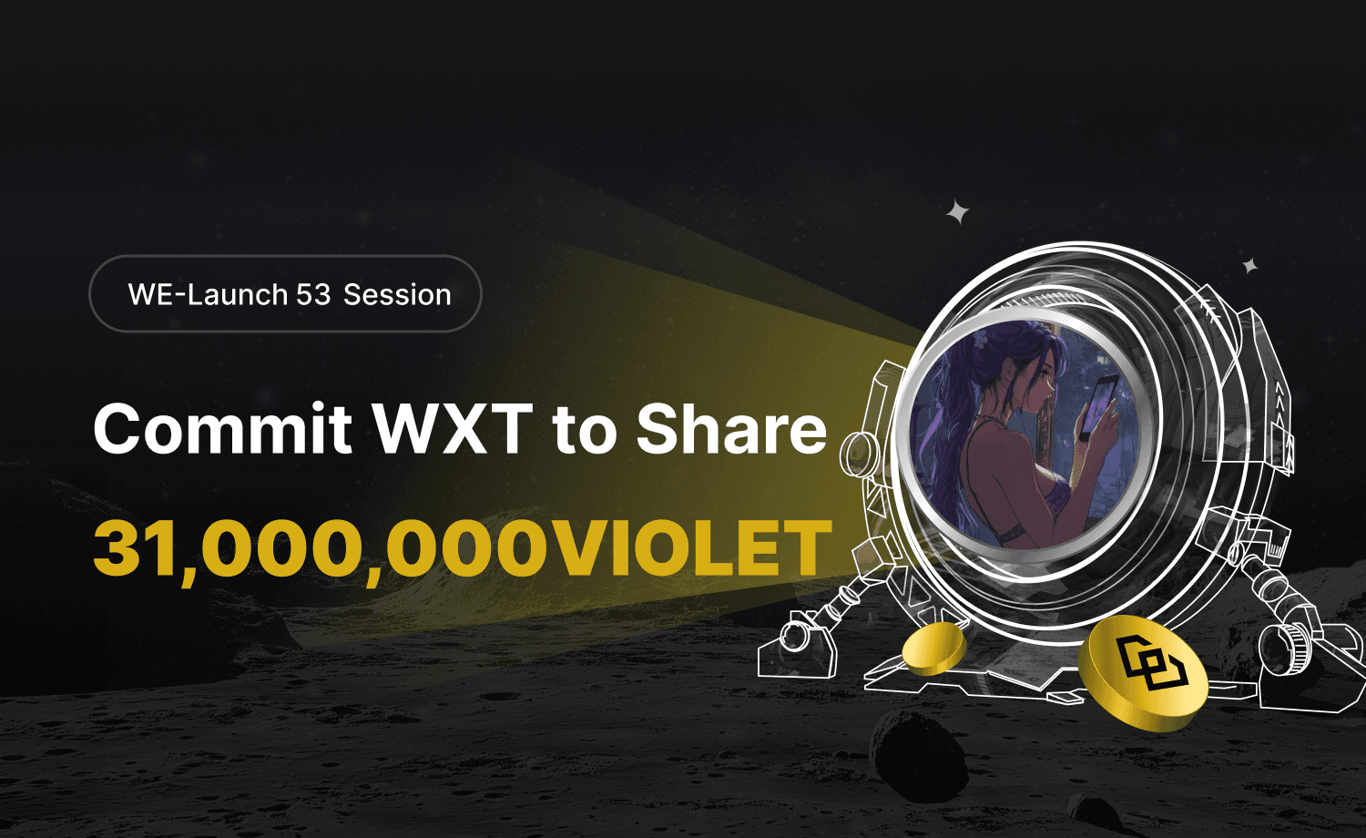 WE-Launch Completion - Violet (VIOLET)