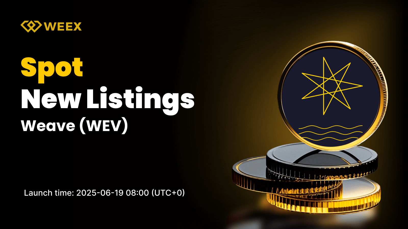 WEEX Announces Weave (WEV) Listing, Opening Spot Trading for WEV USDT