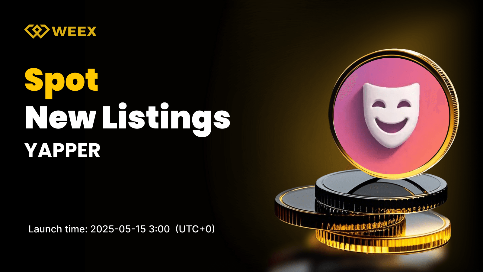 YAPPER Will be Listed on WEEX Spot Trading