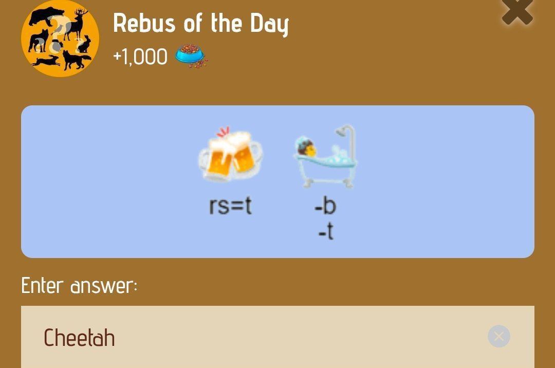 Zoo Rebus of the Day January 14, 2025
