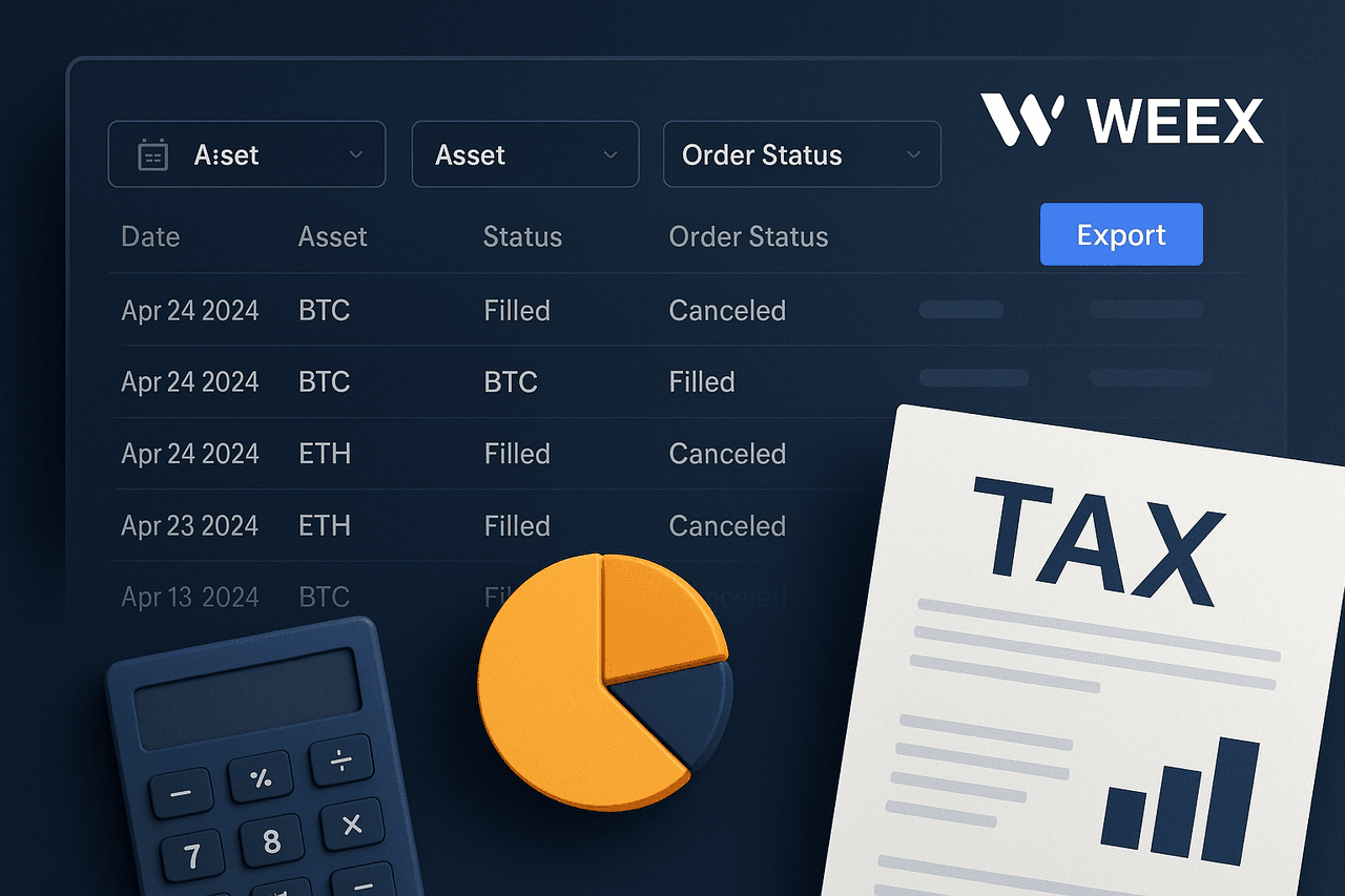 آموزش ردیابی تاریخچه معاملات و استفاده از لاگ‌ها در WEEX (برای مالیات و تحلیل عملکرد)