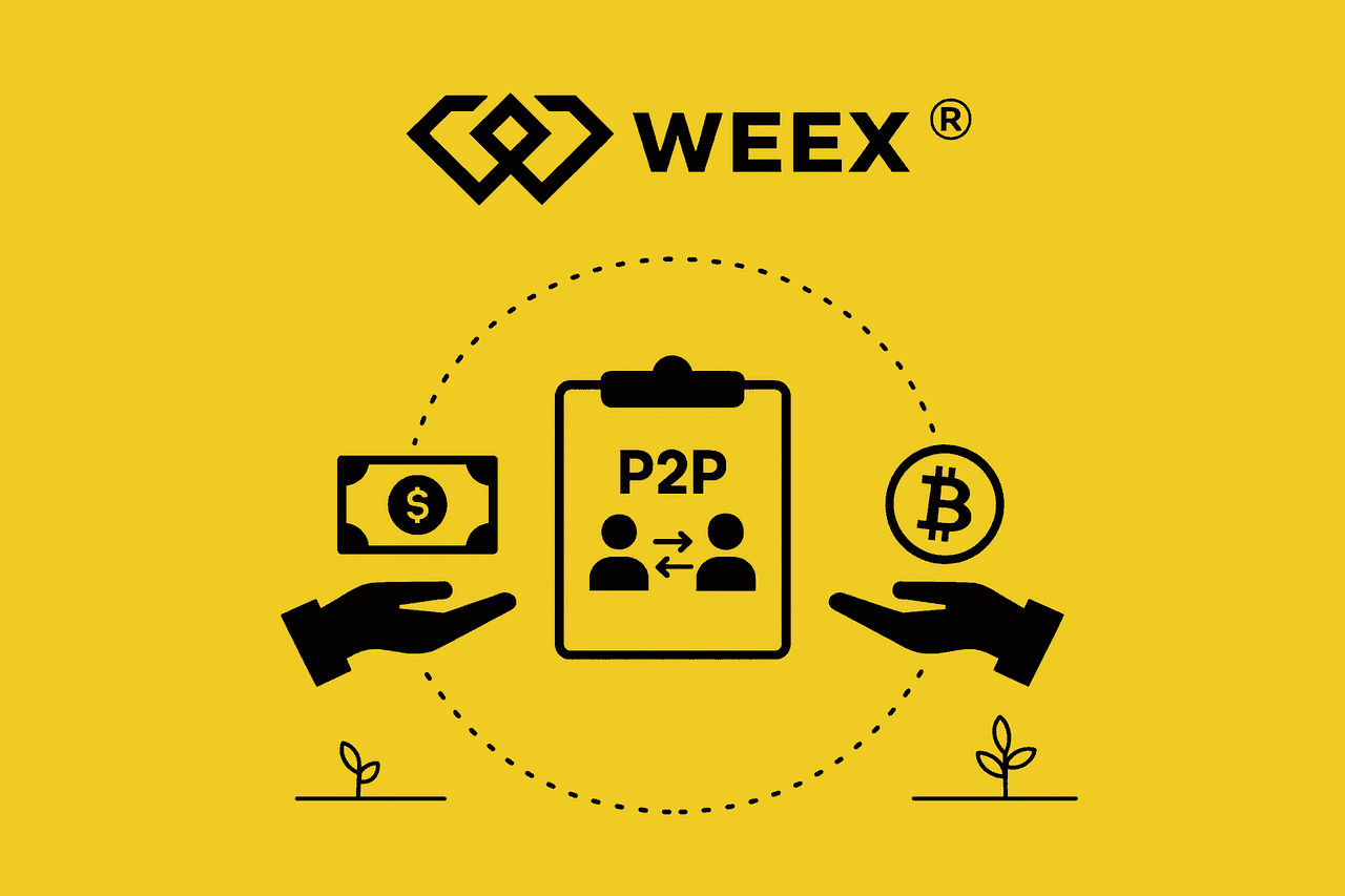 معاملات P2P در WEEX: انقلاب در واریز و برداشت فیات و جذب نقدینگی محلی