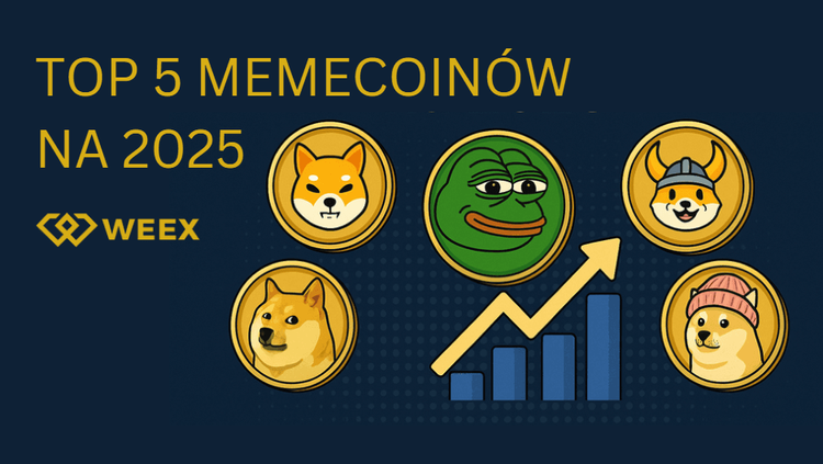 Top 5 tokenów: najlepsze memecoiny do kupienia w 2025