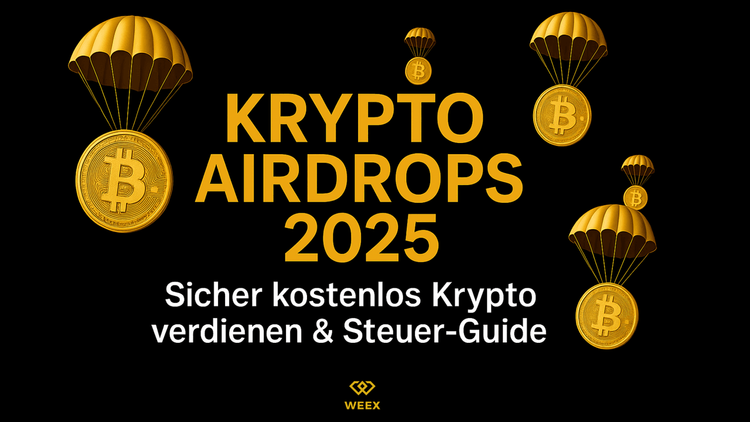 Krypto Airdrops 2025: Sicher kostenlos Krypto verdienen & Steuer-Guide